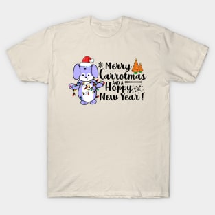 Merry Carrotmas And A Hoppy New Year! T-Shirt